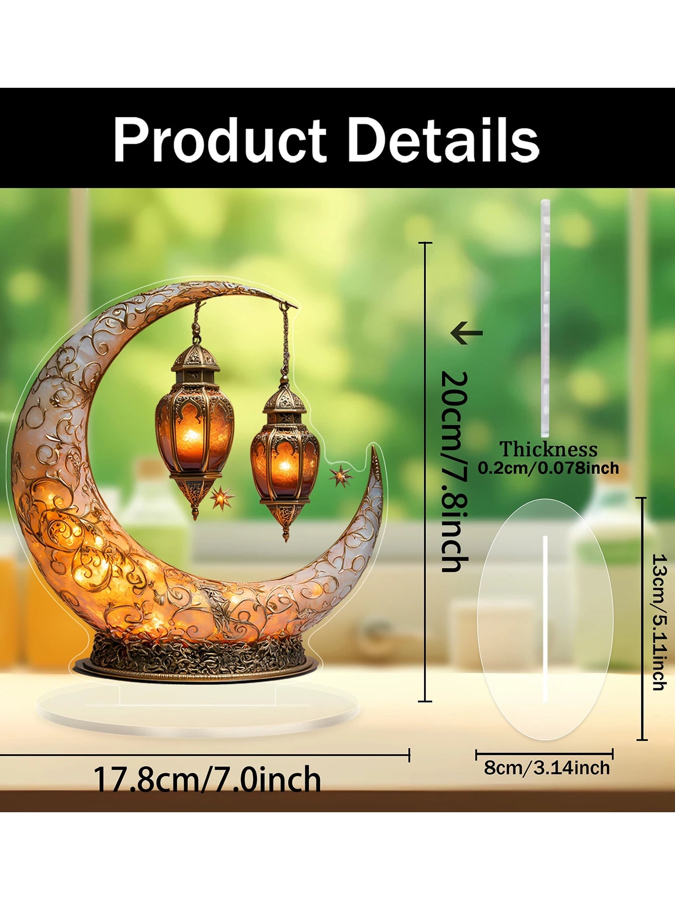 🌕 Moon Lamp Decoration