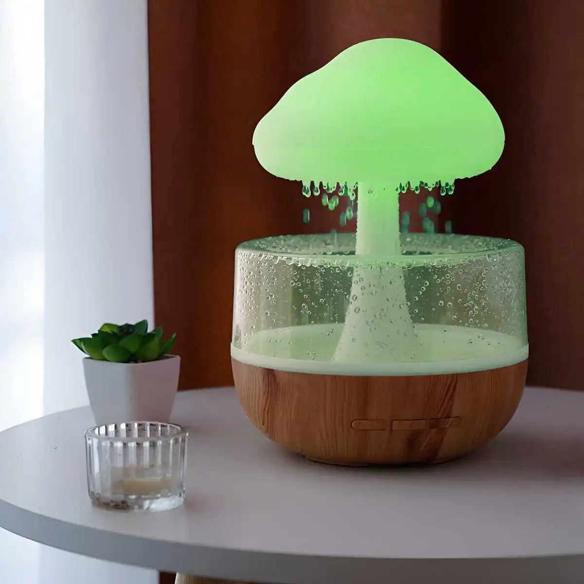 🌧️ Rain Cloud Humidifier Lamp